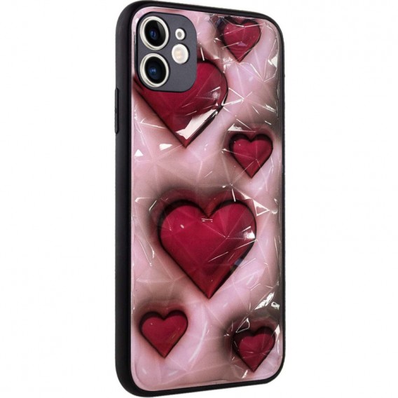 TPU+PC чехол Prisma Plushie для Apple iPhone 11 (6.1"), Hearts