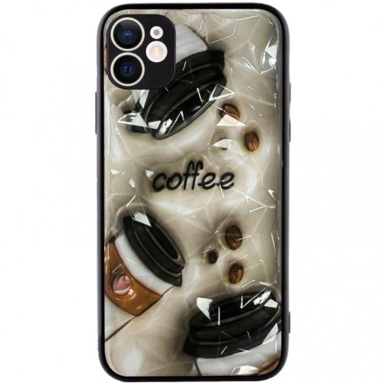 TPU+PC чохол Prisma Plushie для Apple iPhone 11 (6.1") Coffee