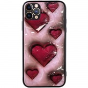 TPU+PC чохол Prisma Plushie для Apple iPhone 11 Pro (5.8"), Hearts