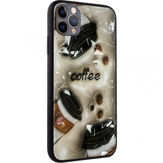 TPU+PC чохол Prisma Plushie для Apple iPhone 11 Pro Max (6.5") Coffee