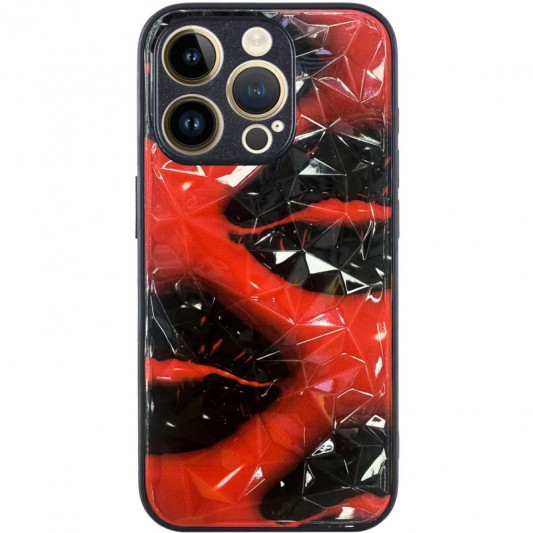TPU+PC чехол Prisma Plushie для Apple iPhone 13 Pro (6.1") Kiss - изображение 1