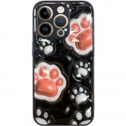 TPU+PC чехол Prisma Plushie для Apple iPhone 13 Pro (6.1"), Paws