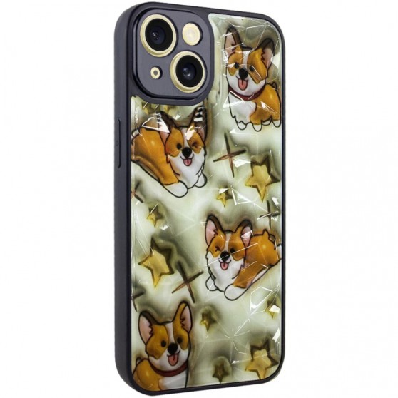 TPU+PC чохол Prisma Plushie для Apple iPhone 14 (6.1") Corgi