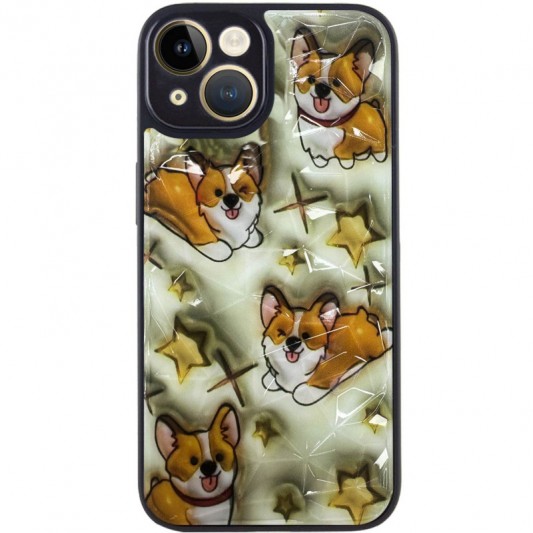 TPU+PC чохол Prisma Plushie для Apple iPhone 14 (6.1") Corgi - зображення 1 