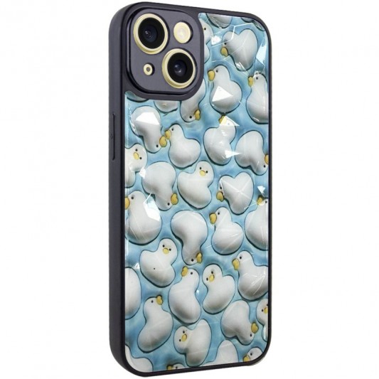 TPU+PC чехол Prisma Plushie для Apple iPhone 14 (6.1") Ducks
