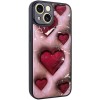 TPU+PC чохол Prisma Plushie для Apple iPhone 15 (6.1"), Hearts