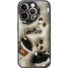 TPU+PC чехол Prisma Plushie для Apple iPhone 15 Pro Max (6.7"), Coffee