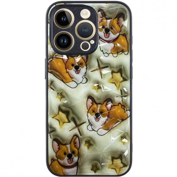 TPU+PC чохол Prisma Plushie для Apple iPhone 15 Pro Max (6.7"), Corgi