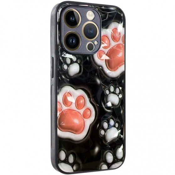 TPU+PC чехол Prisma Plushie для Apple iPhone 15 Pro Max (6.7") Paws