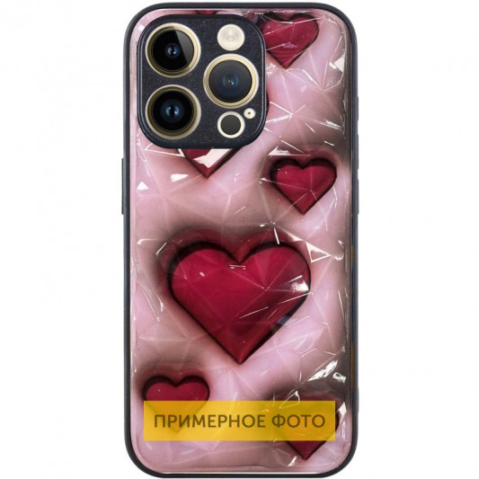 TPU+PC чехол Prisma Plushie для Apple iPhone XS Max (6.5") Hearts - изображение 1