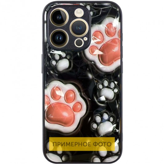TPU+PC чехол Prisma Plushie для Apple iPhone XS Max (6.5") Paws - изображение 1