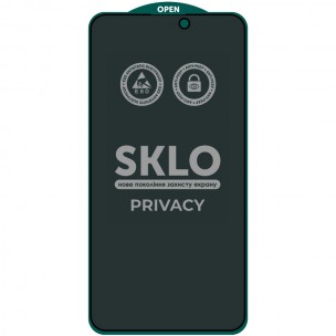 Защитное стекло SKLO 5D Privacy (тех.пак) для Apple iPhone 16 Pro Max (6.9