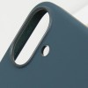 Чохол Silicone case (AAA) with Magsafe and Animation (button) для Apple iPhone 16 (6.1") Lake Green
