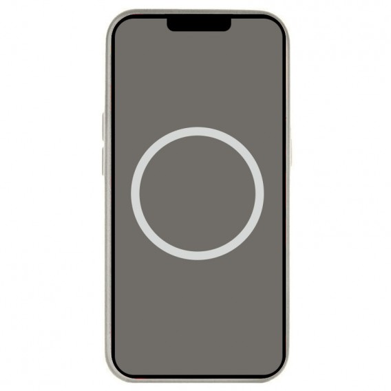 Чохол Silicone case (AAA) з Magsafe and Animation (button) для Apple iPhone 16 (6.1"), Stone Grey