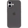 Чохол Silicone case (AAA) with Magsafe and Animation (button) для Apple iPhone 16 (6.1") Stone Grey