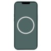 Чохол Silicone case (AAA) with Magsafe and Animation (button) для Apple iPhone 16 Pro (6.3") Lake Green