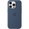 Чехол Silicone case (AAA) with Magsafe and Animation (button) для Apple iPhone 16 Pro (6.3"), Denim