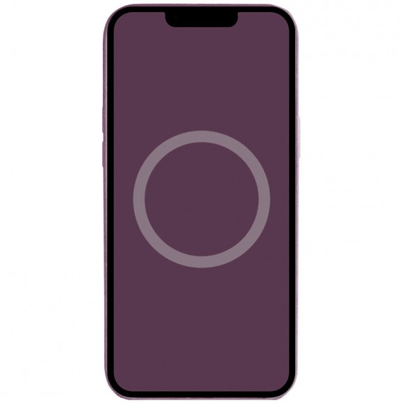 Чехол Silicone case (AAA) with Magsafe and Animation (button) для Apple iPhone 16 Pro (6.3"), Plum