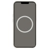 Чохол Silicone case (AAA) з Magsafe and Animation (button) для Apple iPhone 16 Pro Max (6.9"), Stone Grey
