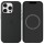 Чохол Silicone case (AAA) with Magsafe and Animation (button) для Apple iPhone 16 Pro Max (6.9") Black
