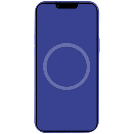Чехол Silicone case (AAA) with Magsafe and Animation (button) для Apple iPhone 16 Pro Max (6.9 дюйма) Ultramarine