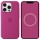 Чохол Silicone case (AAA) with Magsafe and Animation (button) для Apple iPhone 16 Pro Max (6.9") Fuchsia