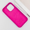 Чехол Silicone case (AAA) with Magsafe and Animation (button) для Apple iPhone 16 Pro Max (6.9 дюйма) Fuchsia