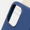 Чехол Silicone case (AAA) with Magsafe and Animation (button) для Apple iPhone 16 Pro Max (6.9 дюйма) Denim