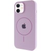 Чехол Silicone Case Full Protective (AA) with MagSafe для Apple iPhone 11 (6.1"), Сиреневый / Lilac
