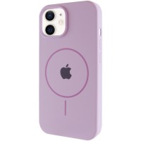Чехол Silicone Case Full Protective (AA) with MagSafe для Apple iPhone 11 (6.1"), Сиреневый / Lilac