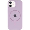 Чехол Silicone Case Full Protective (AA) with MagSafe для Apple iPhone 11 (6.1"), Сиреневый / Lilac