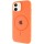 Чохол Silicone Case Full Protective (AA) with MagSafe для Apple iPhone 11 (6.1") Помаранчевий / Papaya