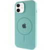 Чохол Silicone Case Full Protective (AA) with MagSafe для Apple iPhone 11 (6.1"), Бірюзовий / Light Turquoise