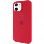 Чохол Silicone Case Full Protective (AA) with MagSafe для Apple iPhone 11 (6.1"), Червоний / Deep Red