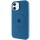 Чохол Silicone Case Full Protective (AA) with MagSafe для Apple iPhone 11 (6.1"), Синій / Denim Blue