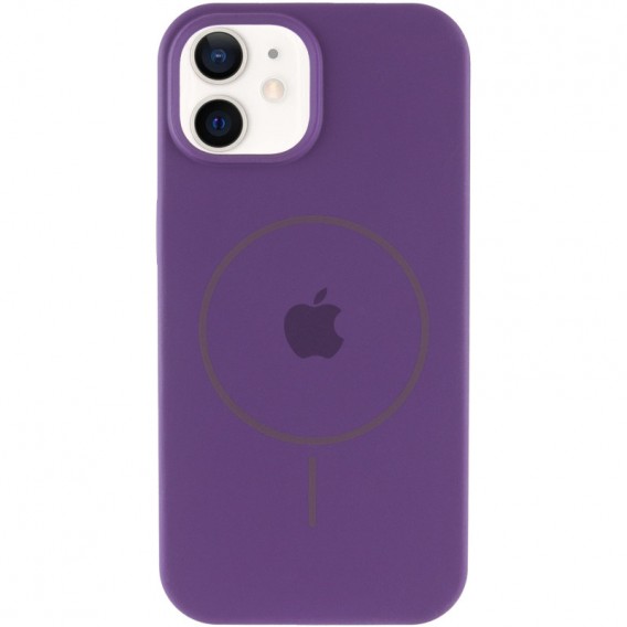 Чехол Silicone Case Full Protective (AA) with MagSafe для Apple iPhone 11 Pro (5.8"), Фиолетовый / Amethyst