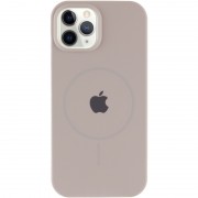 Чохол Silicone Case Full Protective (AA) with MagSafe для Apple iPhone 11 Pro (5.8"), Сірий / Light Grey