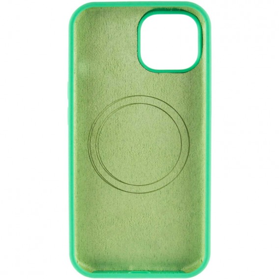 Чехол Silicone Case Full Protective (AA) with MagSafe для Apple iPhone 11 Pro (5.8"), Зеленый / Spearmint