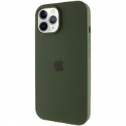 Чохол Silicone Case Full Protective (AA) with MagSafe для Apple iPhone 11 Pro (5.8"), Зелений / Cyprus Green