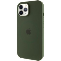 Чехол Silicone Case Full Protective (AA) with MagSafe для Apple iPhone 11 Pro (5.8"), Зеленый / Cyprus Green