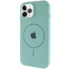 Чехол Silicone Case Full Protective (AA) with MagSafe для Apple iPhone 11 Pro (5.8"), Бирюзовый / Light Turquoise