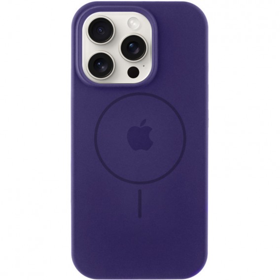 Чохол Silicone Case Full Protective (AA) with MagSafe для Apple iPhone 11 Pro Max (6.5"), Фіолетовий / Elderberry