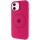 Чехол Silicone Case Full Protective (AA) with MagSafe для Apple iPhone 11 Pro Max (6.5"), Малиновый / Dragon Fruit