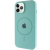 Чохол Silicone Case Full Protective (AA) with MagSafe для Apple iPhone 11 Pro Max (6.5"), Бірюзовий / Marine Green