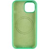 Чехол Silicone Case Full Protective (AA) with MagSafe для Apple iPhone 12 Pro / 12 (6.1"), Зеленый / Spearmint