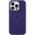 Чохол Silicone Case Full Protective (AA) with MagSafe для Apple iPhone 13 Pro (6.1") Фіолетовий / Elderberry