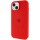 Чехол Silicone Case Full Protective (AA) with MagSafe для Apple iPhone 14 Plus (6.7") Красный / Red