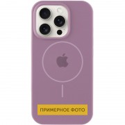 Чехол Silicone Case Full Protective (AA) with MagSafe для Apple iPhone 14 Plus (6.7") Лиловый / Lilac Pride