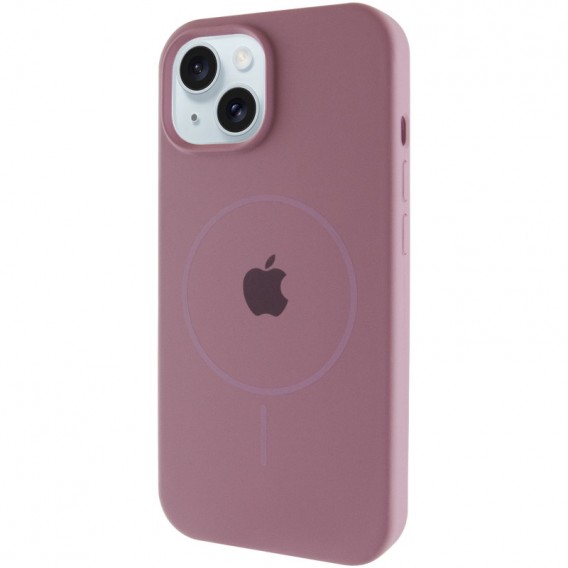 Чохол Silicone Case Full Protective (AA) with MagSafe для Apple iPhone 14 Plus (6.7"), Ліловий / Lilac Pride