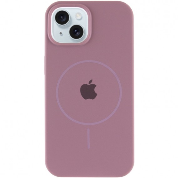 Чохол Silicone Case Full Protective (AA) with MagSafe для Apple iPhone 14 Plus (6.7"), Ліловий / Lilac Pride